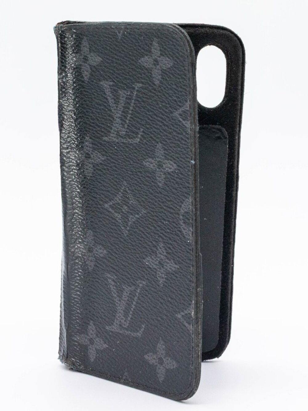 Louis Vuitton iPhone X Folio Case Eclipse